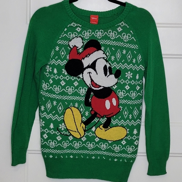 Disney Sweaters Walt Disney Ugly Christmas Sweater Mickey Mouse S